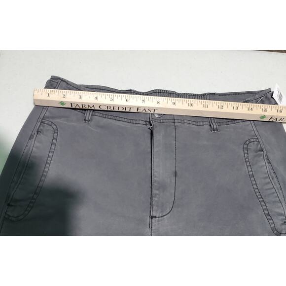 Old Navy New Gray Tapered Wide zleg Pant Size  Large Cabincore Boho Preppy - Picture 5 of 5